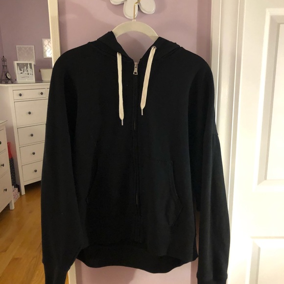 Black full zip sweatshirt - Picture 1 of 2